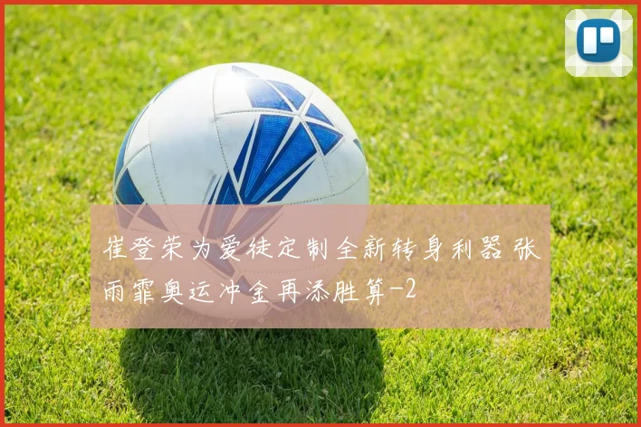 崔登荣为爱徒定制全新转身利器 张雨霏奥运冲金再添胜算